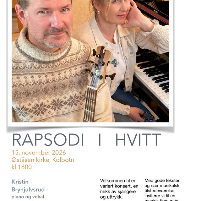 Konsert: Rapsodi i hvitt
