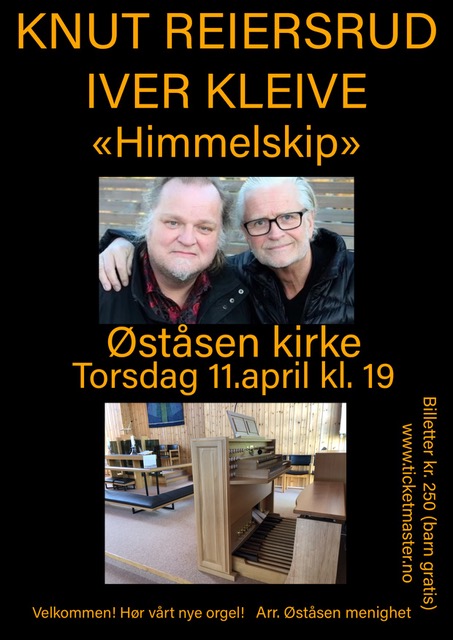 Kulturkveld. Konsert med Iver Kleive og Knut Reiersrud