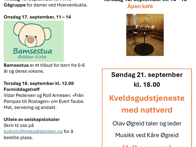 Helgenytt 12. september 2025